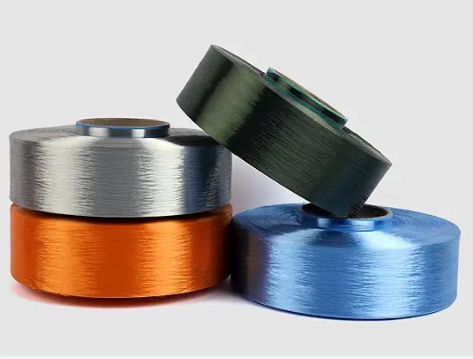 HANYUN 100% polyester 300D FDY makulay na filamment yarn para sa Non-woven fabric