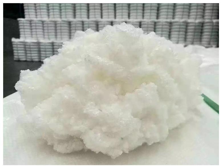 1.56dtex*38mm SD high strength polyester staple fiber para sa Pure spinning