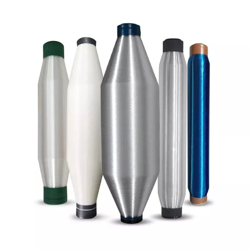 100% polyester monofilament 10D/1F semi-dull para sa kutson