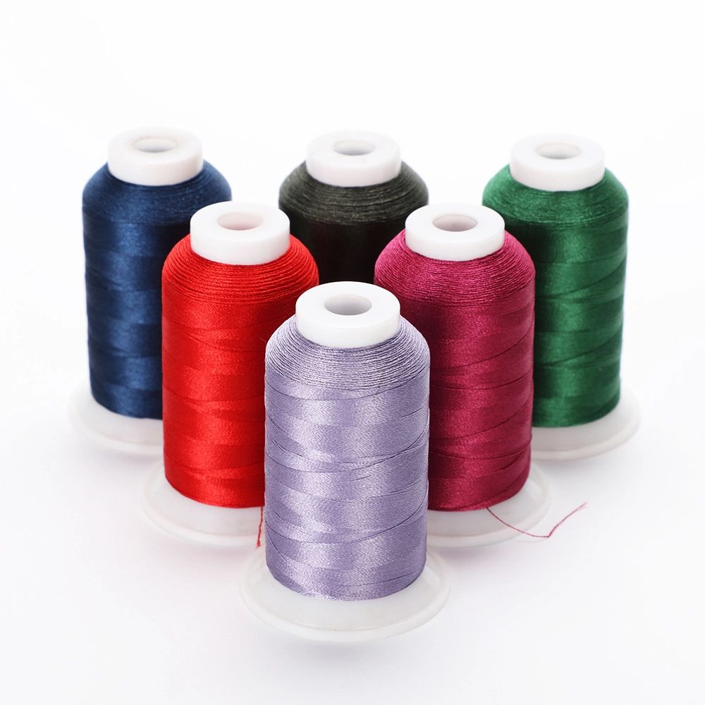 120D/2 polyester embroidery thread para sa mga handbag