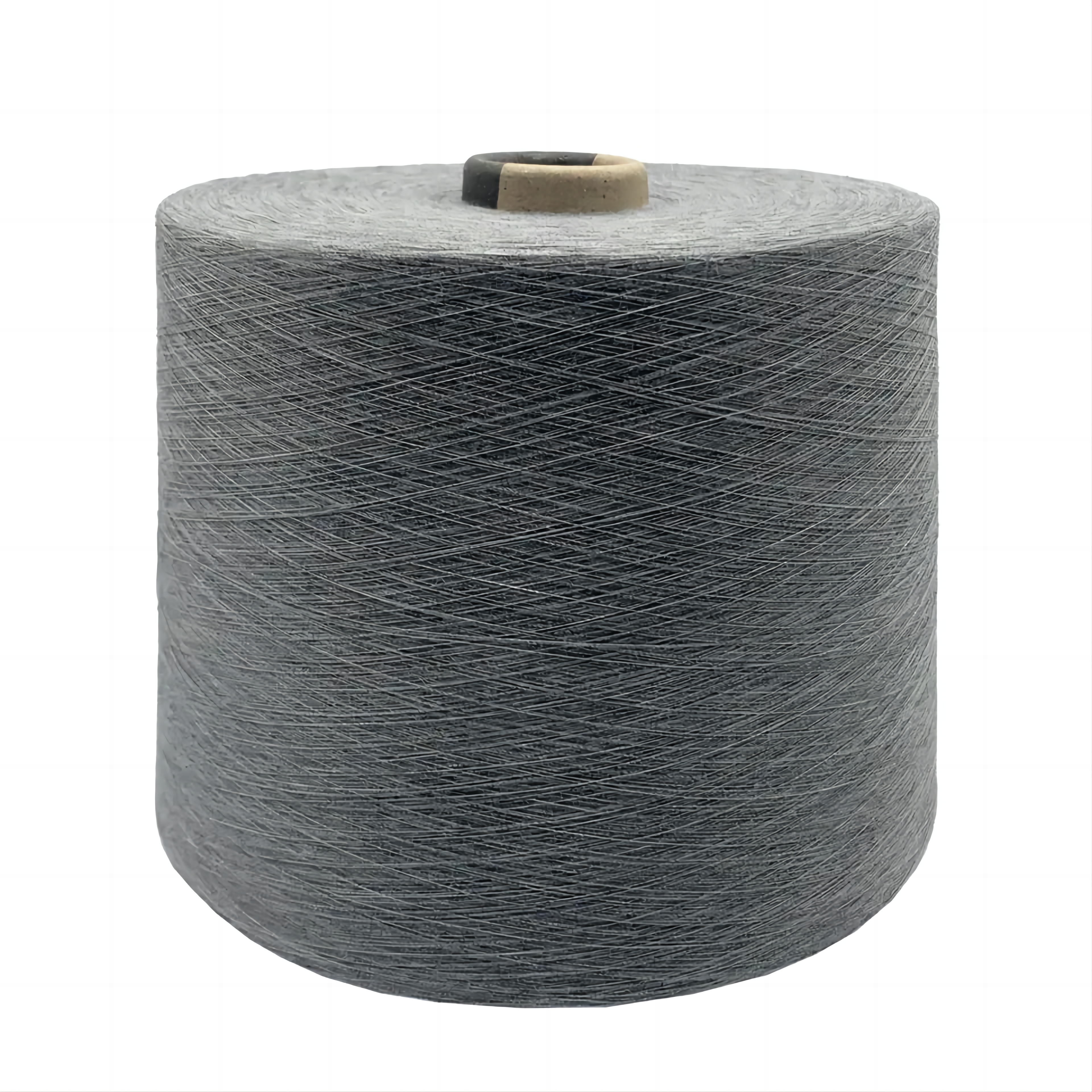 50S 60S 50% Bamboo 50% polyester blended yarn compact siro spinning para sa pagniniting at paghabi