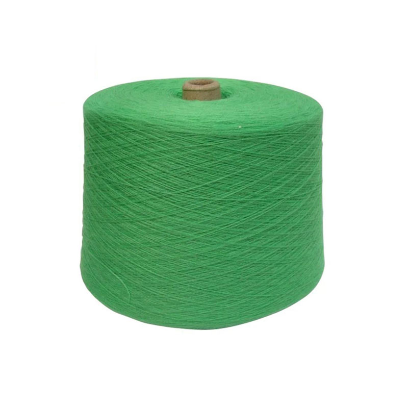 Poly/cotton yarn 2 ply ne 27 para sa paghabi/pagniniting, tinina