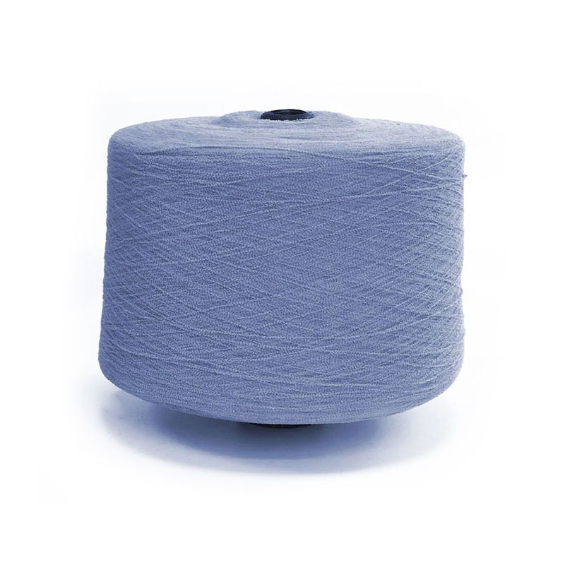Ne 60 combed poly/ cotton 1 ply & 2 ply organic cotton yarn para sa pagniniting at paghabi