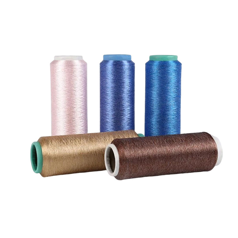 Poly/cotton yarn 2 ply ne 46 para sa paghabi/pagniniting, tinina