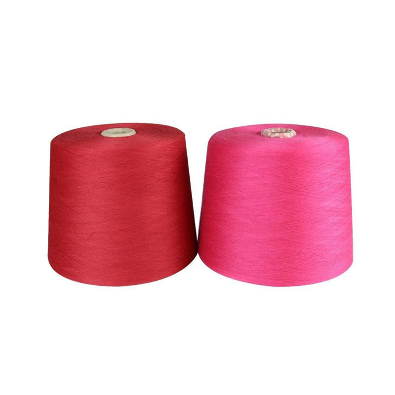 36nm/2 Polyester blended yarn nylon core spun yarn wool tulad ng para sa pagniniting