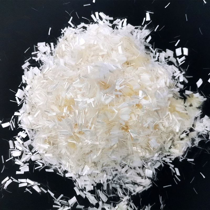 Tinadtad na acrylic fiber kongkreto polyacrylonitrile fiber para sa semento board