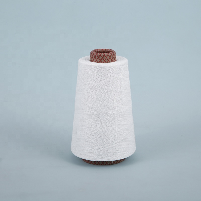 100% Polyester ring spun poly knitted cotton yarn para sa knitting machine 21S