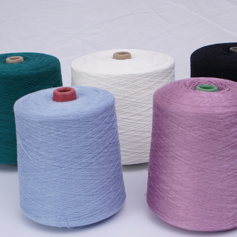 28NM/2 50 I-recycle ang polyester 50 acrylic na pinaghalo na sinulid Ring Spun factory wholesale